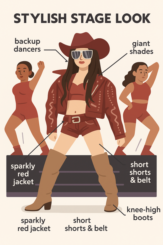 Jennie in Coachella in Infographics