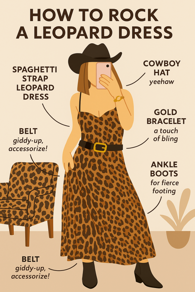 leopard dress in Infographics